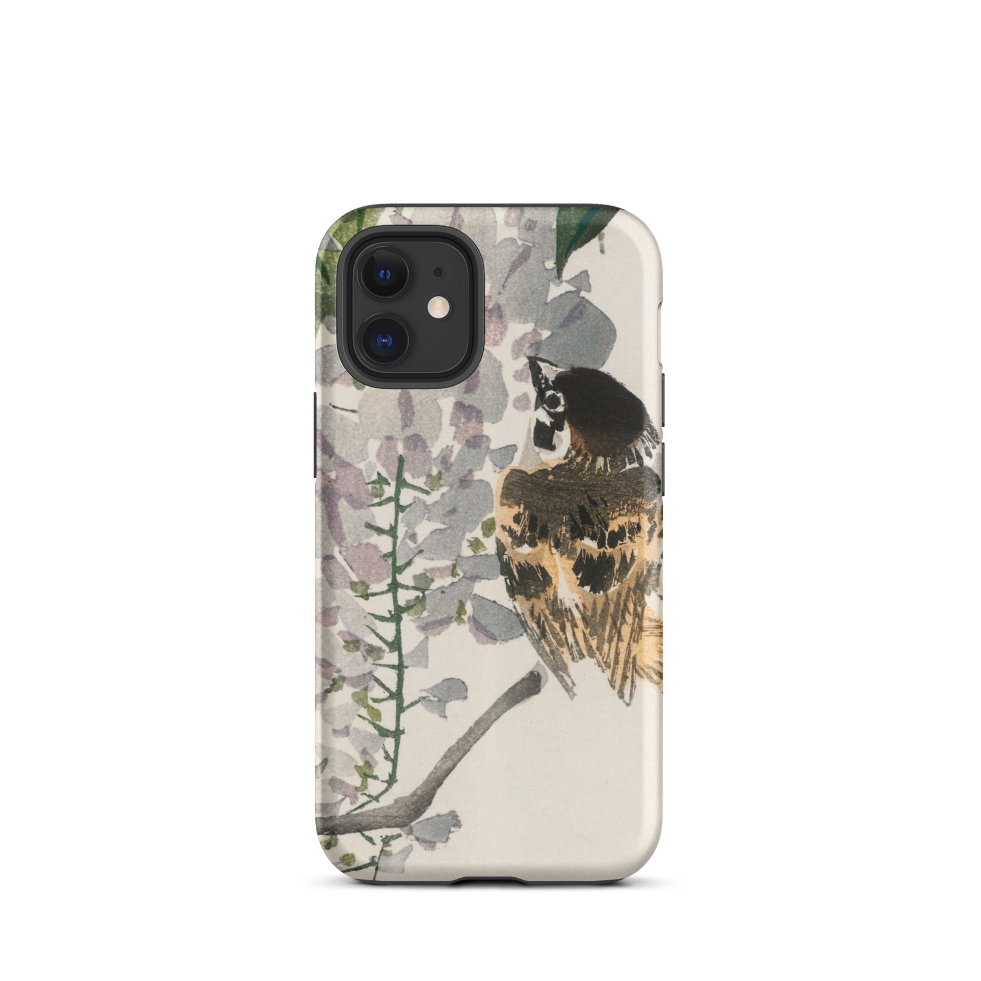 Sparrow on a Branch Kōno Bairei Meiji Bird Iphone Case, 12 Mini / Matte, Bird Themed Phone Case