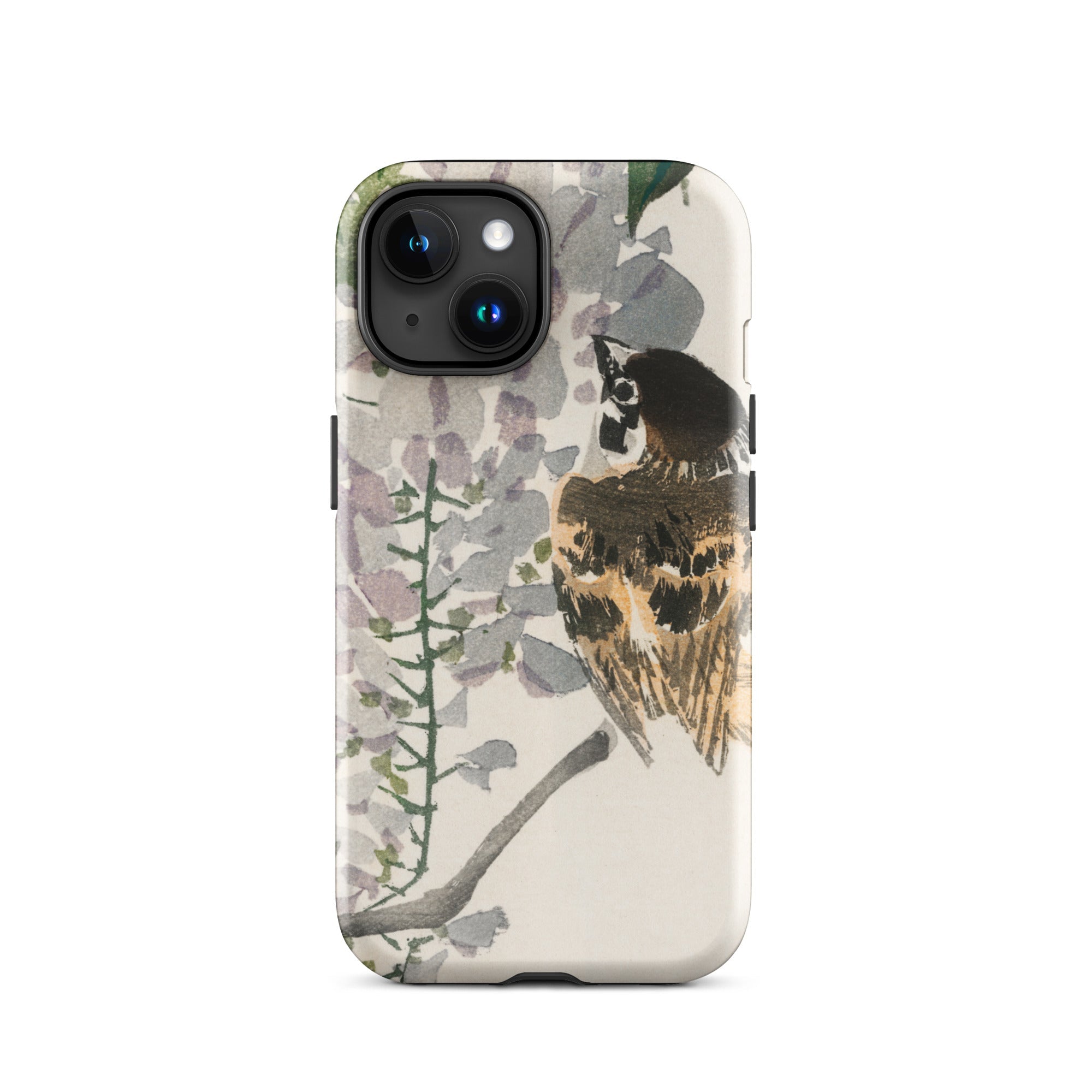 Sparrow on a Branch Kōno Bairei Meiji Bird Iphone Case, 15 / Matte, Bird Themed Phone Case