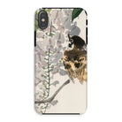 Sparrow on a Branch Kōno Bairei Meiji Bird Iphone Case, Xs / Matte, Phone Case Painted Design Bird Perched Branches