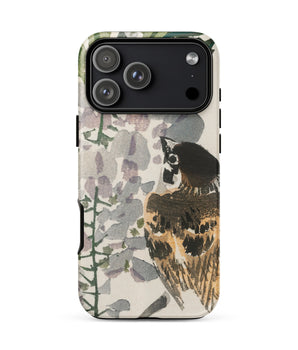 Iphone 17 Pro Max / Matte Sparrow on a Branch - Kono Bairei Meiji Bird Phone Case Era, Meiji-era Japan