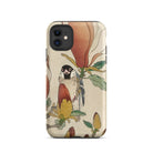Sparrow on Magnolia Ohara Koson Kachō e Iphone Case, 11 / Matte, Bird Magnolia Flower Phone Case
