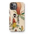 Sparrow on Magnolia - Ohara Koson Kachō-e Iphone Case - 11 Pro / Matte