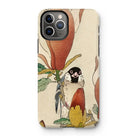 Sparrow on Magnolia - Ohara Koson Kachō-e Iphone Case 11 Pro / Matte Mobile Phone Cases