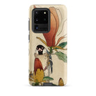 Sparrow on Magnolia Ohara Koson Kachō e Samsung Case, Galaxy S20 Ultra / Matte, Phone Case Bird Floral Design