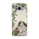 Sparrows Feeding - Ohara Koson Japanese Bird Iphone Case Mobile Phone Cases