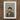 Wooden Framed Portrait Blindfolded Man Arrows Body Gay Outlaw Dandy, Art, Print