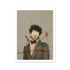 Spearhead Gay Outlaw Dandy Art Print, 20x30’’ / 51x76cm / Unframed, Blindfolded Figure Pierced Arrows