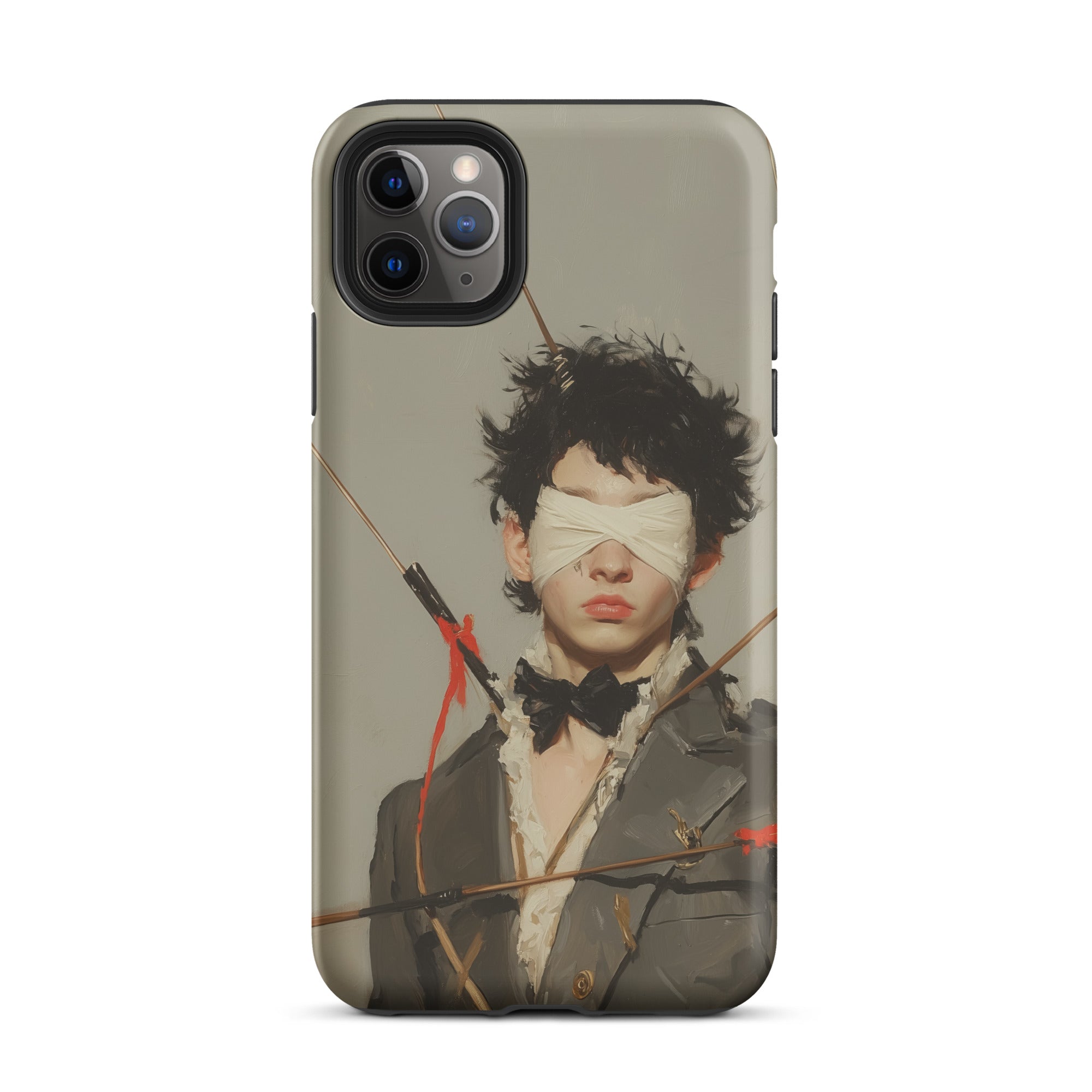 Spearhead New Romantic Outlaw Dandy Iphone Case, 11 Pro Max / Matte, Iphone Case Blindfolded Person Arrows