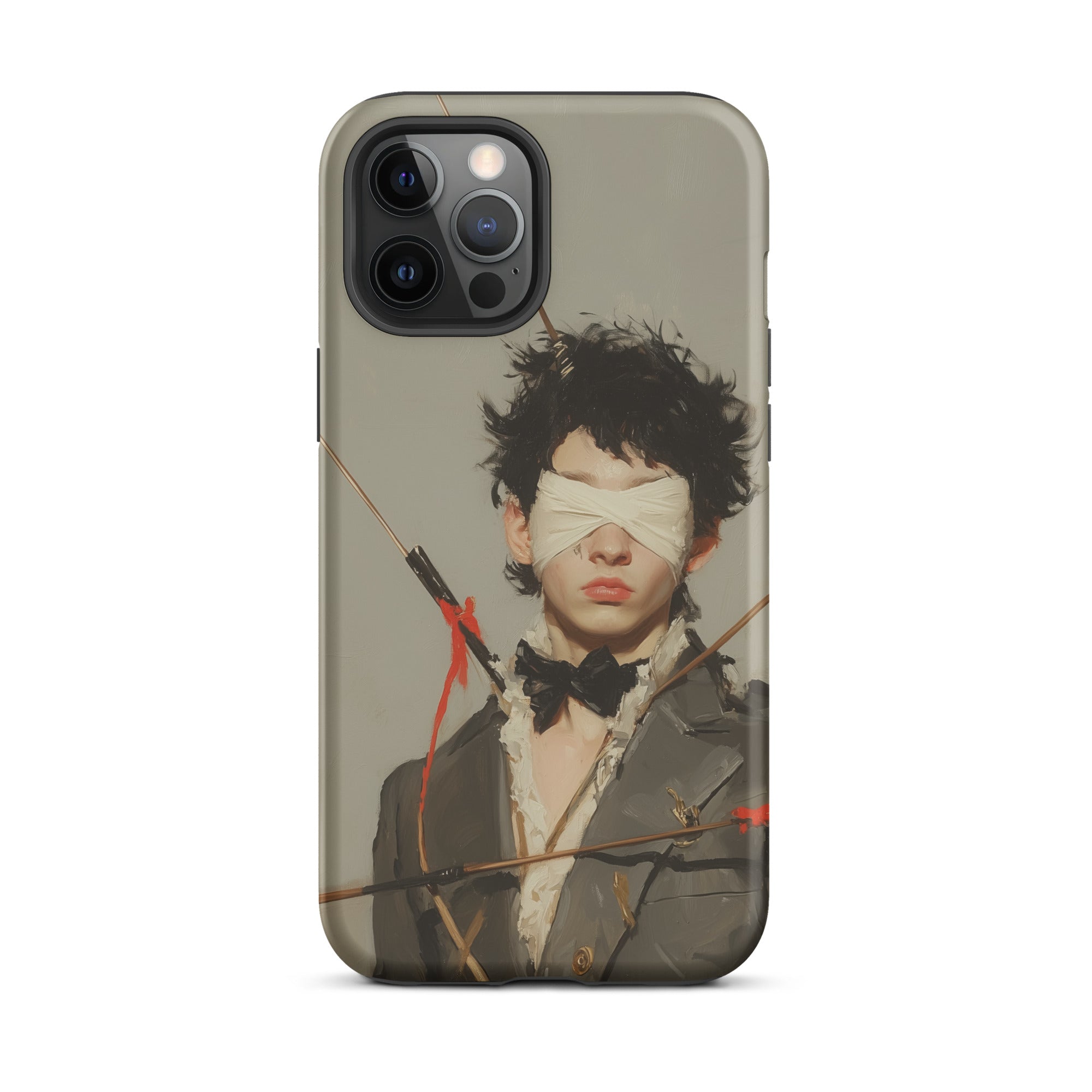 Spearhead New Romantic Outlaw Dandy Iphone Case, 12 Pro Max / Matte, Phone Case Blindfolded Person