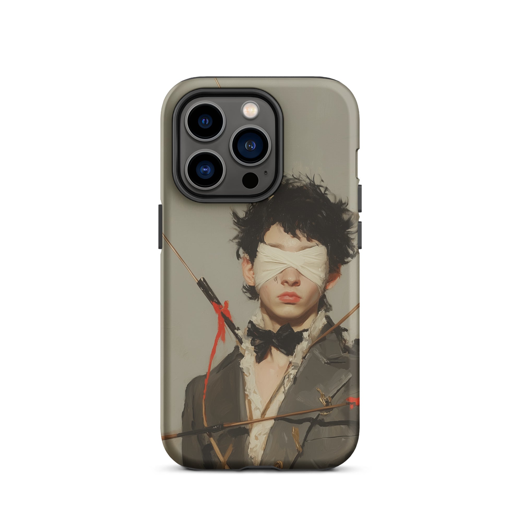 Spearhead New Romantic Outlaw Dandy Iphone Case, 14 Pro / Matte, Iphone Case Blindfolded Figure