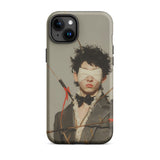 Spearhead - New Romantic Outlaw Dandy Iphone Case, 15 Plus / Matte, Phone Case Blindfolded Figure