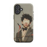 Spearhead - New Romantic Outlaw Dandy Iphone Case, 16 Plus / Matte, Phone Case Blindfolded Figure