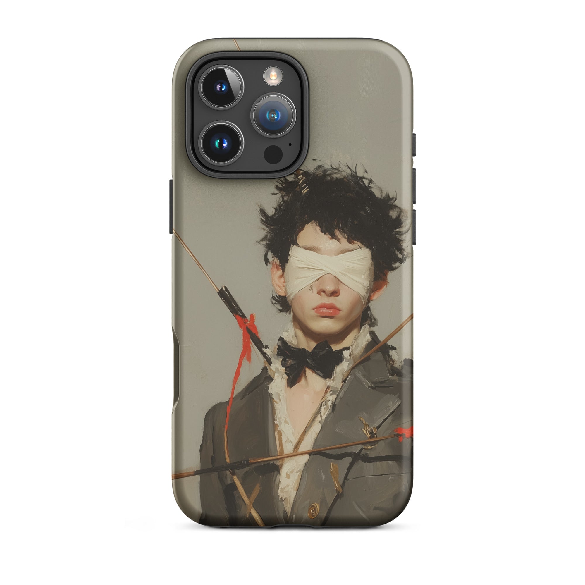 Spearhead - New Romantic Outlaw Dandy Iphone Case, 16 Pro Max / Matte, Iphone Case Blindfolded Person