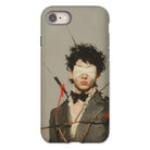 Spearhead New Romantic Outlaw Dandy Iphone Case, 8 / Matte, Phone Case Blindfolded Figure Pierced Arrows