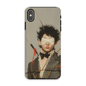 Spearhead - New Romantic Outlaw Dandy Iphone Case, Xs Max / Matte, Phone Case Blindfolded Person Pierced Arrows