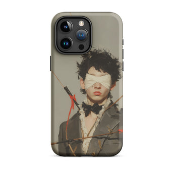 Spearhead - New Romantic Outlaw Dandy Phone Case Iphone 15 Pro Max / Matte Iphone Case Blindfolded Person Romantic Outlaw Dandy, Spearhead