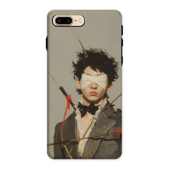 Spearhead - New Romantic Outlaw Dandy Phone Case Iphone 8 Plus / Matte Phone Case Blindfolded Person Romantic Outlaw Dandy, Spearhead