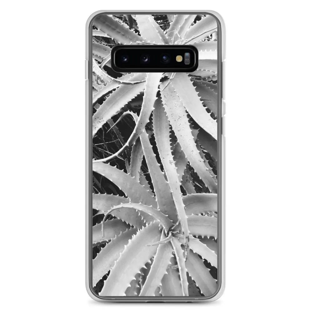 Spiked 2 + Too Samsung Galaxy Case - Black And White - Samsung Galaxy S10 + - Mobile Phone Cases - Aesthetic Art