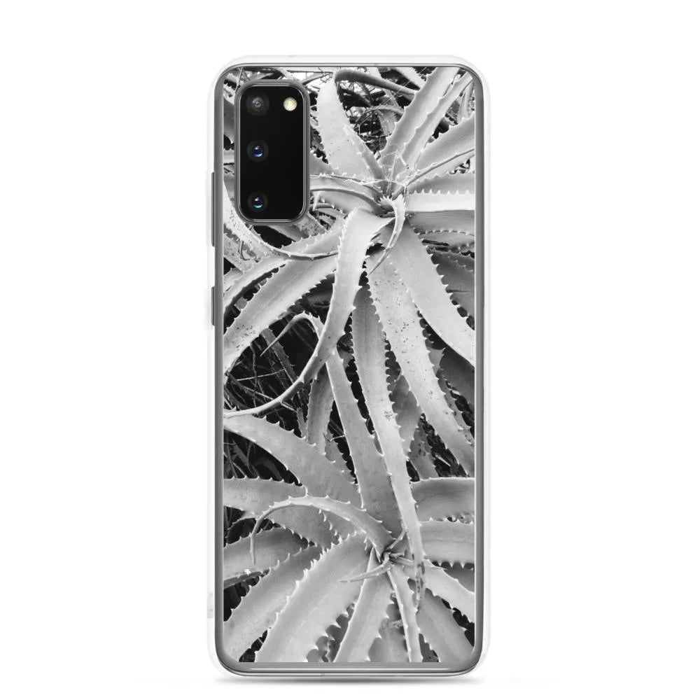 Spiked 2 + Too Samsung Galaxy Case - Black And White - Samsung Galaxy S20 - Mobile Phone Cases - Aesthetic Art