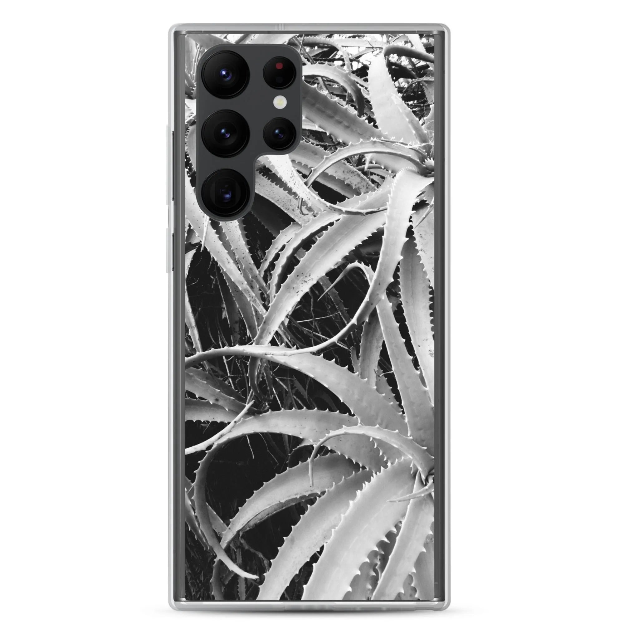 Spiked 2 + Too Samsung Galaxy Case - Black And White - Samsung Galaxy S22 Ultra - Mobile Phone Cases - Aesthetic Art