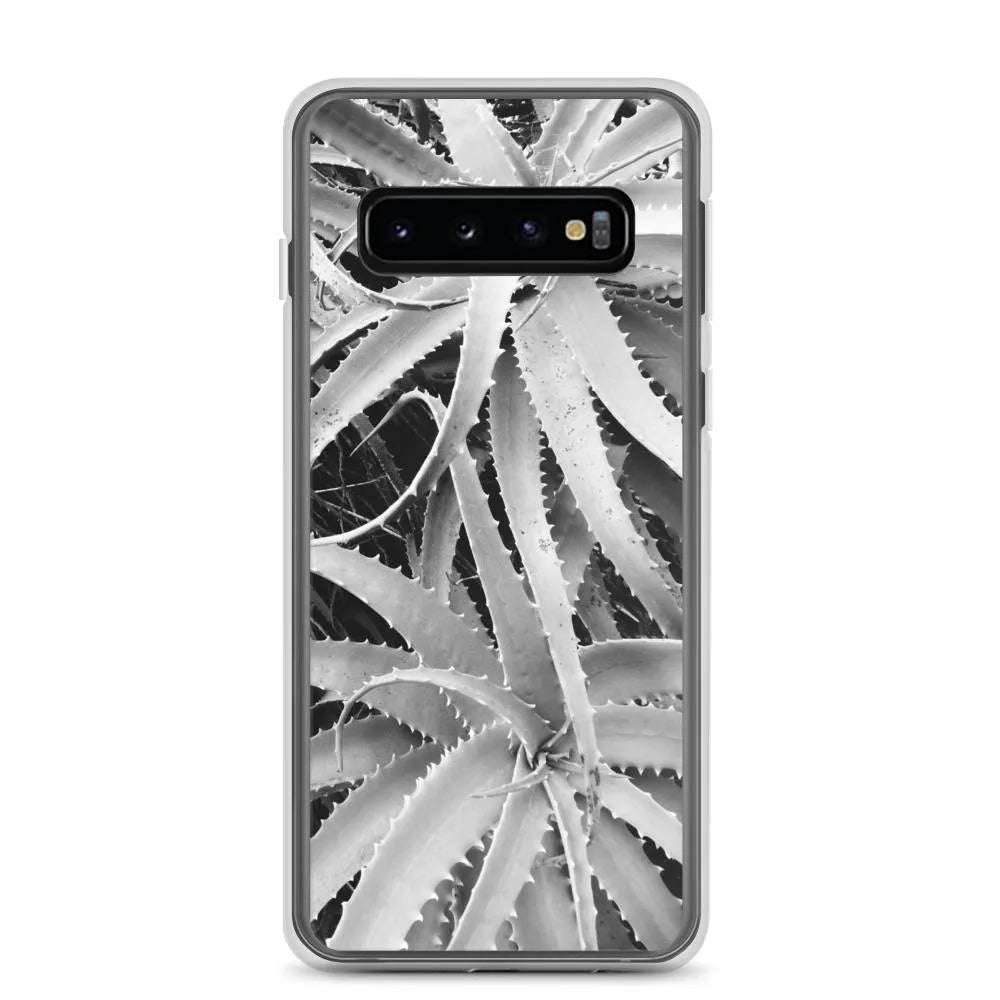 Spiked 2 + Too Samsung Galaxy Case - Black And White - Samsung Galaxy S10 - Mobile Phone Cases - Aesthetic Art
