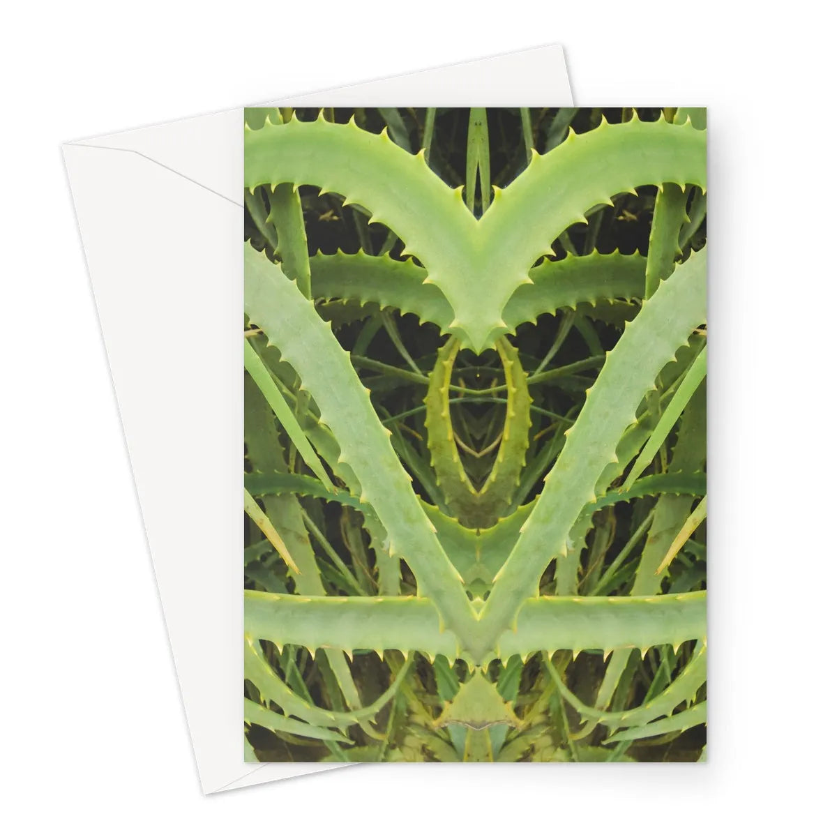 Spiked Greeting Card - Greeting & Note Cards - Aesthetic Art