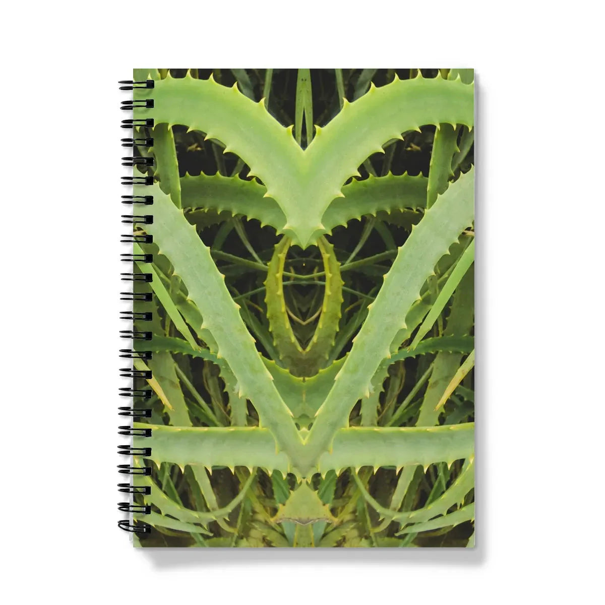 Spiked Notebook - A5 - Graph Paper - Notebooks & Notepads - Aesthetic Art