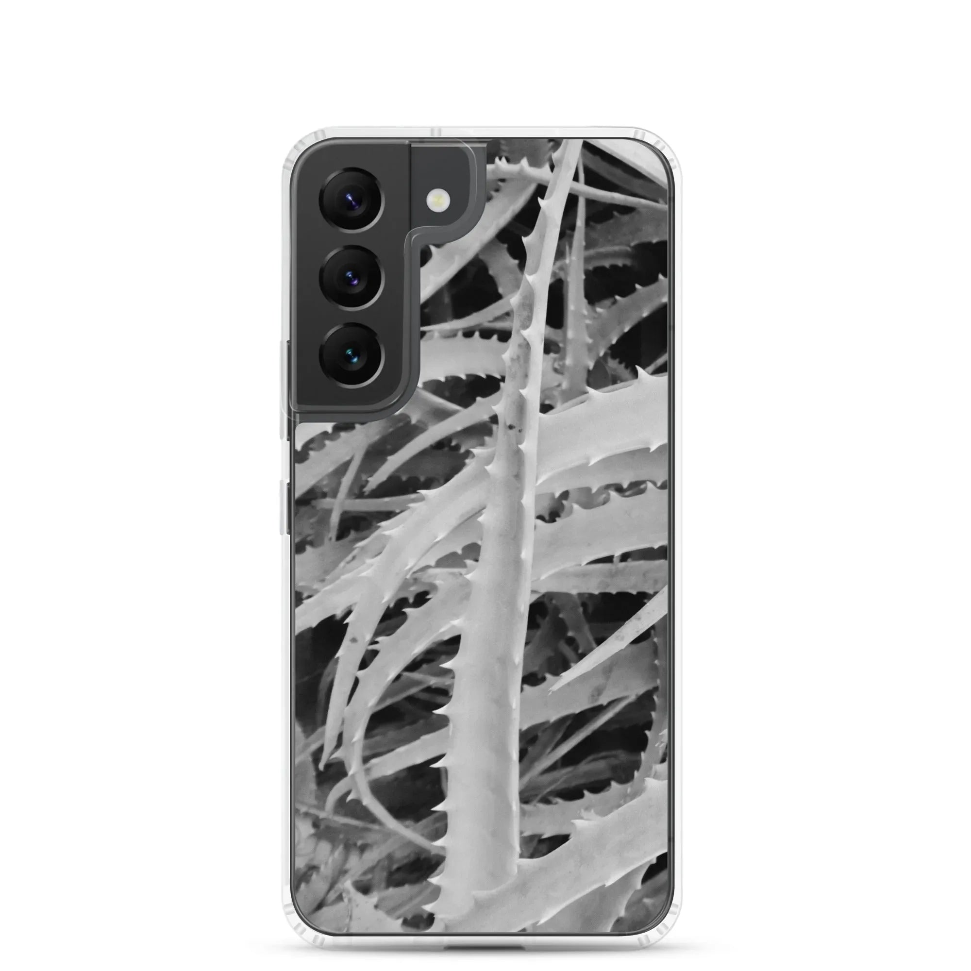 Spiked Samsung Galaxy Case - Black And White - Samsung Galaxy S22 - Mobile Phone Cases - Aesthetic Art
