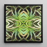 Spiked too - Trippy Aloe Vera Botanical Op Art Print / Canvas, Posters Prints & Visual Artwork, Toby Leon