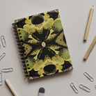 Life on Mars - Succulent Op Art Notebook Notebooks & Notepads