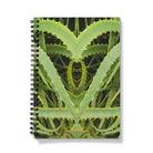 Spiked - Trippy Aloe Vera Botanical Photography Notebook A5 - Graph Paper Notebooks & Notepads