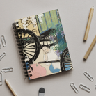 Flower Wagon - Kamisaka Sekka Art Notebook Notebooks & Notepads