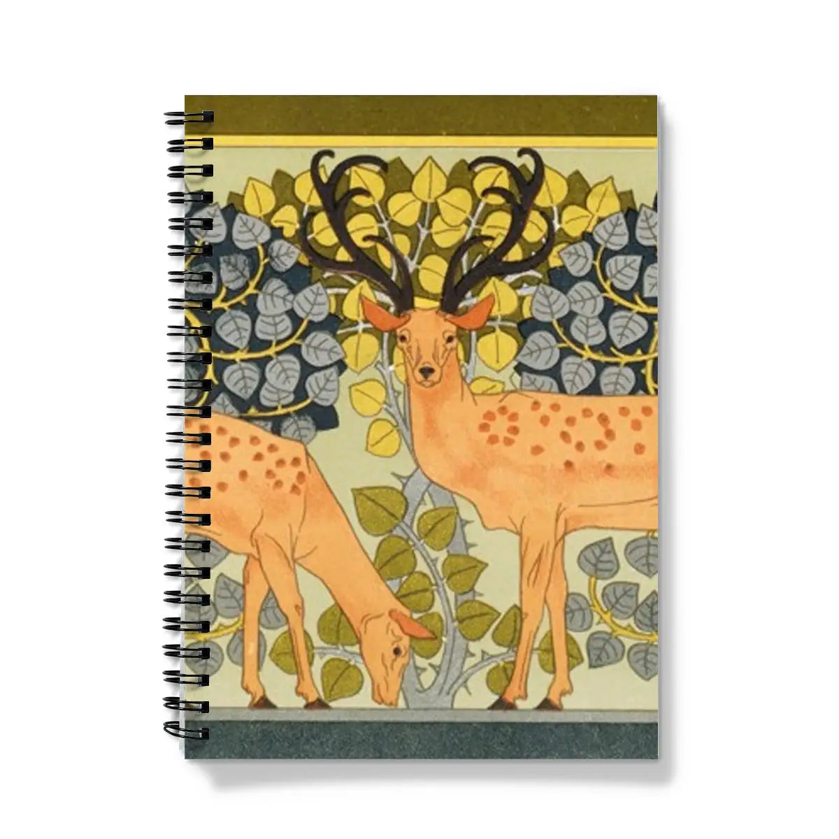 Sagittaire - Maurice Pillard Verneuil Deer Art Notebook A5 - Graph Paper Notebooks & Notepads