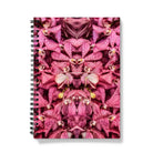 Tickled Pink - Fuschia Orchid Op Art Notebook A5 - Graph Paper Notebooks & Notepads