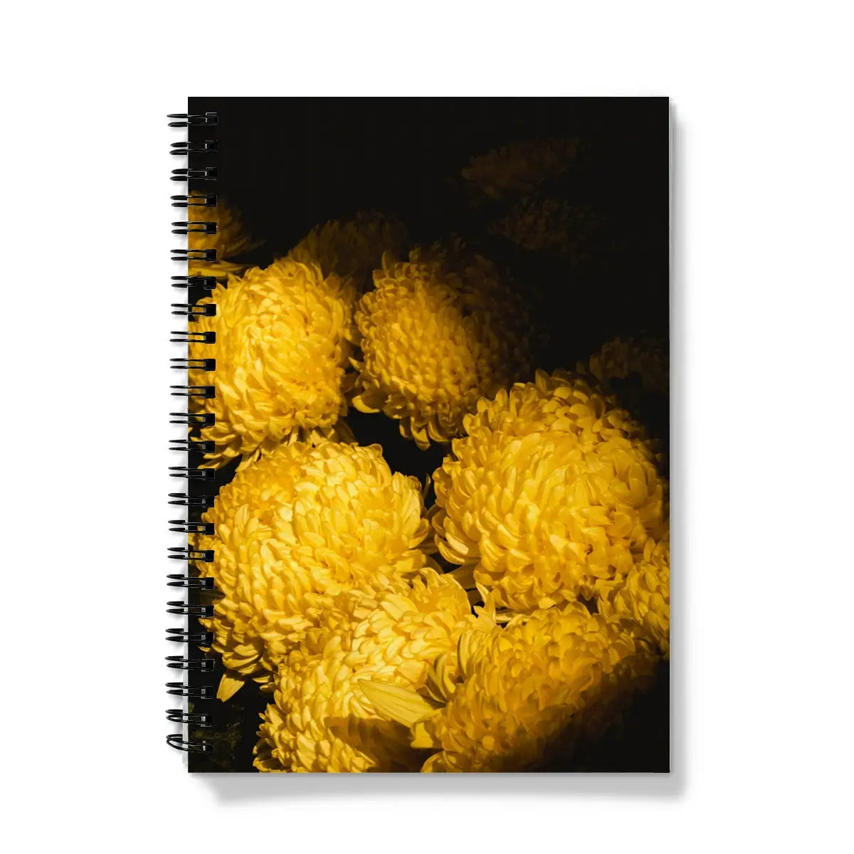 Field of Dreams - Chrysanthemums Notebook A5 - Graph Paper Notebooks & Notepads