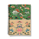 Chinoiserie Double Act - Auguste Racinet Pattern Notebook A5 / Graph Notebooks & Notepads