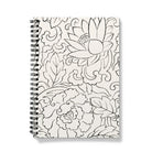 Black & White Florals - Taguchi Tomoki Notebook A5 / Graph Notebooks Notepads