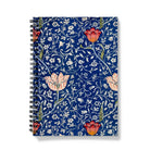 Medway - William Morris & co Victorian Era Floral Notebook A5 - Graph Paper Notebooks Notepads