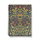 Violet & Columbine - William Morris Arts Crafts Notebook A5 / Graph Notebooks Notepads