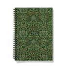 Flower Garden - William Morris Pattern Art Notebook A5 - Graph Paper Notebooks & Notepads