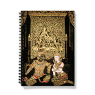 Rendezvous - Thai Mythology Temple Art Notebook A5 / Graph Notebooks & Notepads