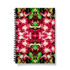 Ruby Reds - Bangkok Flower Market Notebook A5 - Graph Paper Notebooks & Notepads