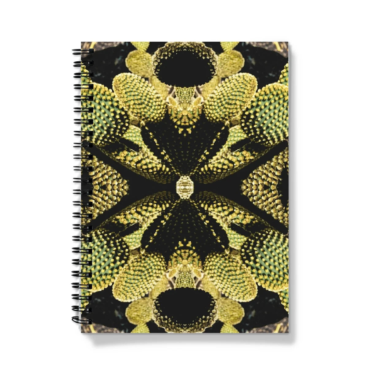 Life on Mars - Succulent Op Art Notebook A5 - Graph Paper Notebooks & Notepads