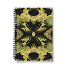 Life on Mars - Succulent Op Art Notebook A5 - Graph Paper Notebooks & Notepads