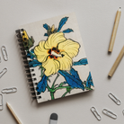 Golden Hibiscus - Kōno Bairei Kacho-e Notebook Notebooks & Notepads