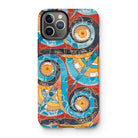 Spiral Frieze - Emile Gillieron Minoan Mosaic Iphone Case, 11 Pro / Matte, Iphone Case Colorful Abstract Pattern Circular Designs Shapes