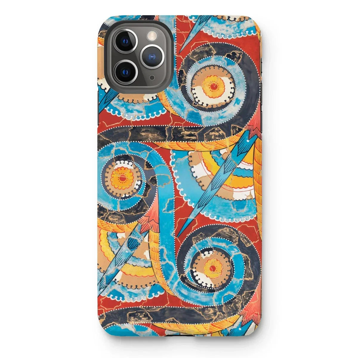 Spiral Frieze - Emile Gillieron Minoan Mosaic Iphone Case - 11 Pro Max / Matte