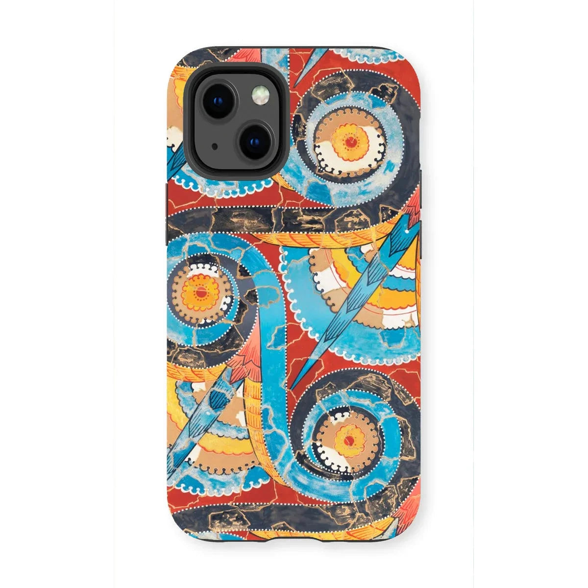 Spiral Frieze - Emile Gillieron Minoan Mosaic Iphone Case - 13 Mini / Matte