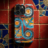 Spiral Frieze - Custodia per iPhone con mosaico minoico di Emile Gillieron, Custodie per telefoni cellulari, Toby Leon