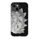 Spiral Shell - Ernst Haeckel Sea Life Graphic Iphone Case, 13 / Matte, Intricate Fish-scale Patterned Phone Case